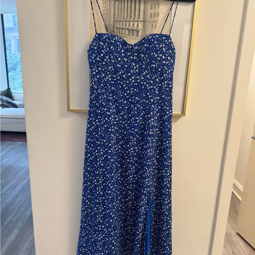 Hello Molly Blue Floral Dress
